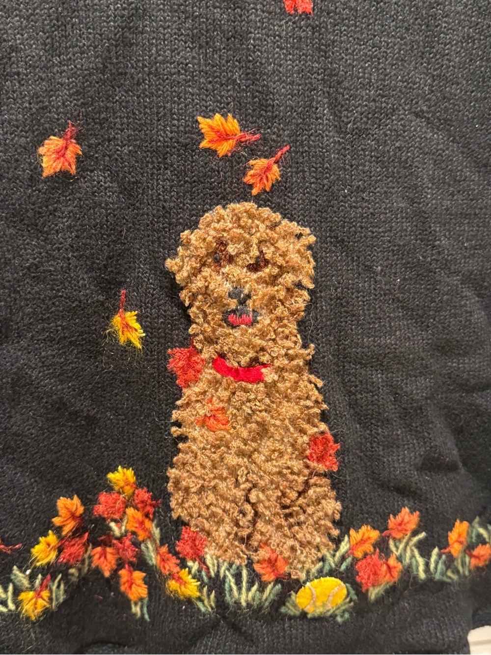Fall sweater Northern Isles Dog Autumn leaves - Picture 2 of 6